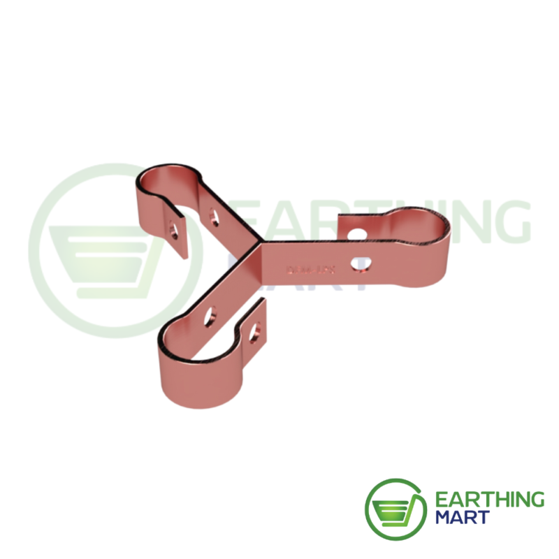 Tripolar Clamp for earthing