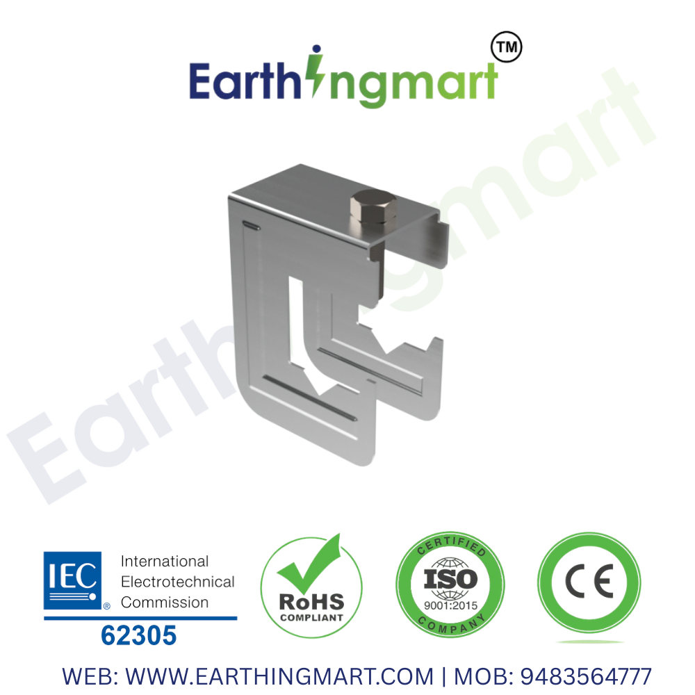 Rebar Bonding Clamp 1 Rebar bonding clamp connecting earthing conductor to reinforcement steel