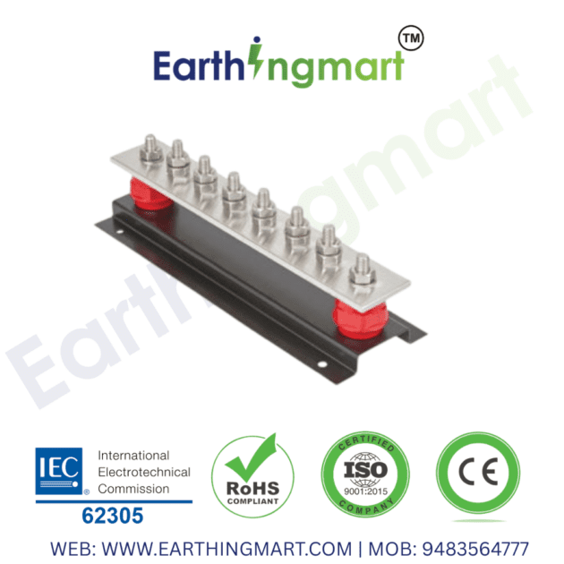 Equipotential bonding bar used in electrical earthing system