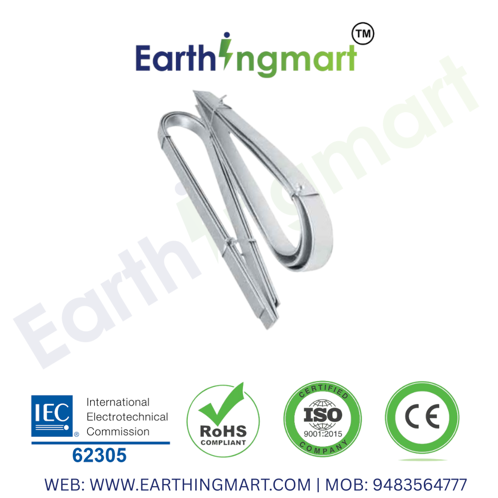 Hot dip Galvanized Strips manufacturer in Bengaluru 1 Hot Dip Galvanized Strips for Earthing Systems | IS 3043 | EarthingMart India