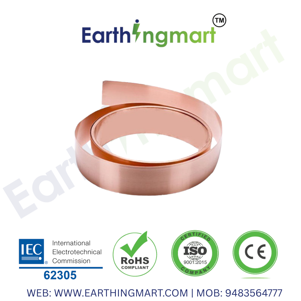 Copper Strip 1 Copper strip used for earthing and grounding system